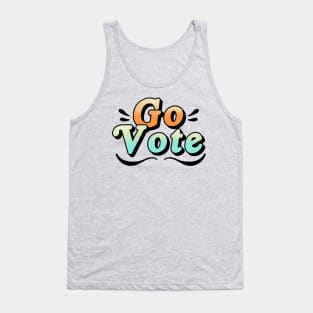 Go Vote Tank Top